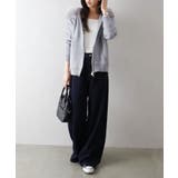 ファー付ニットロングジップパーカー | SpRay | 詳細画像15 