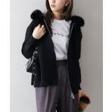 ファー付ニットロングジップパーカー | SpRay | 詳細画像27 