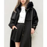 ファー付ニットロングジップパーカー | SpRay | 詳細画像33 