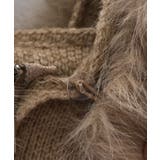 ファー付ニットロングジップパーカー | SpRay | 詳細画像46 