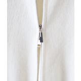 デニム衿ジップニットカーディガン | SpRay | 詳細画像16 