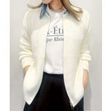 デニム衿ジップニットカーディガン | SpRay | 詳細画像52 