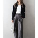 デニム衿ジップニットカーディガン | SpRay | 詳細画像77 