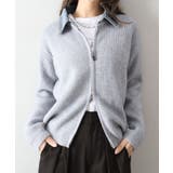 デニム衿ジップニットカーディガン | SpRay | 詳細画像87 