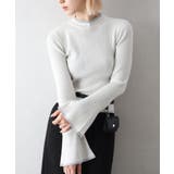 ラメフレアスリーブハイネックニット | SpRay | 詳細画像2 