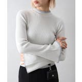 ラメフレアスリーブハイネックニット | SpRay | 詳細画像4 