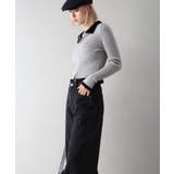 フェザー衿ジップカーディガン | SpRay | 詳細画像5 