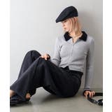 フェザー衿ジップカーディガン | SpRay | 詳細画像6 