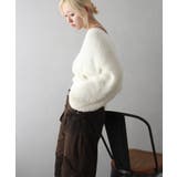 フェザーカシュクールニット | SpRay | 詳細画像16 