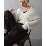 フェザーカシュクールニット | SpRay | 詳細画像20 