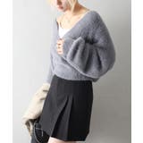 フェザーカシュクールニット | SpRay | 詳細画像23 