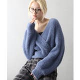 フェザーカシュクールニット | SpRay | 詳細画像3 