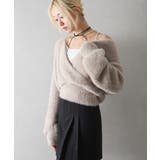 フェザーカシュクールニット | SpRay | 詳細画像26 