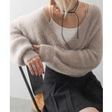 フェザーカシュクールニット | SpRay | 詳細画像29 