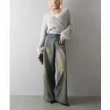 フェザーカシュクールニット | SpRay | 詳細画像30 