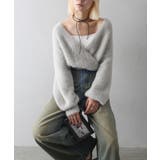 フェザーカシュクールニット | SpRay | 詳細画像34 