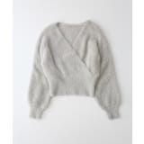 フェザーカシュクールニット | SpRay | 詳細画像49 