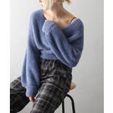 フェザーカシュクールニット | SpRay | 詳細画像6 