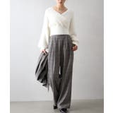 フェザーカシュクールニット | SpRay | 詳細画像60 