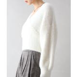 フェザーカシュクールニット | SpRay | 詳細画像61 