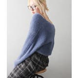 フェザーカシュクールニット | SpRay | 詳細画像7 