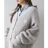 ケーブルラインカーディガン | SpRay | 詳細画像11 