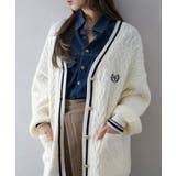 ケーブルラインカーディガン | SpRay | 詳細画像21 