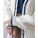 ケーブルラインカーディガン | SpRay | 詳細画像23 