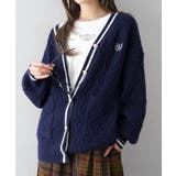 ケーブルラインカーディガン | SpRay | 詳細画像26 