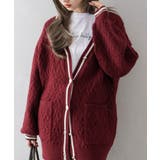 ケーブルラインカーディガン | SpRay | 詳細画像2 