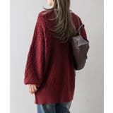 ケーブルラインカーディガン | SpRay | 詳細画像8 