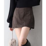 スエードポンチスカートパンツ | SpRay | 詳細画像13 