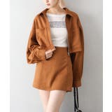 スエードポンチスカートパンツ | SpRay | 詳細画像21 