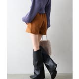 スエードポンチスカートパンツ | SpRay | 詳細画像6 