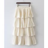 ベロアプリーツティアードロングスカート | SpRay | 詳細画像22 