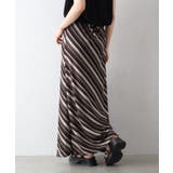 バイヤスボーダーロングスカート | SpRay | 詳細画像10 