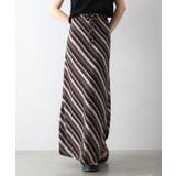 バイヤスボーダーロングスカート | SpRay | 詳細画像8 