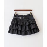 ベルト付ティアードミニスカート | SpRay | 詳細画像10 