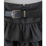 ベルト付ティアードミニスカート | SpRay | 詳細画像14 