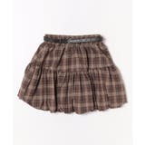 ベルト付きチェックバルーンミニスカート | SpRay | 詳細画像12 