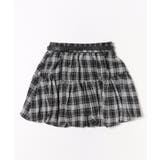 ベルト付きチェックバルーンミニスカート | SpRay | 詳細画像14 