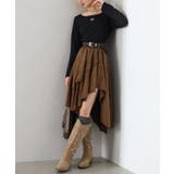 フェイクスウェードフリルヘムスカート | SpRay | 詳細画像12 