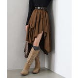 フェイクスウェードフリルヘムスカート | SpRay | 詳細画像13 