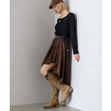 フェイクスウェードフリルヘムスカート | SpRay | 詳細画像5 