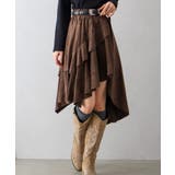 フェイクスウェードフリルヘムスカート | SpRay | 詳細画像7 