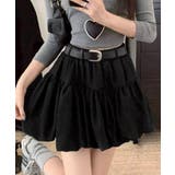 ブラック | バルーンミニスカート | SpRay