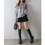 ベルト付フェイクスウェードプリーツミニスカート | SpRay | 詳細画像9 