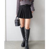 ベルト付フェイクスウェードプリーツミニスカート | SpRay | 詳細画像12 