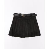 ベルト付フェイクスウェードプリーツミニスカート | SpRay | 詳細画像15 