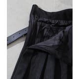 ベルト付フェイクスウェードプリーツミニスカート | SpRay | 詳細画像18 